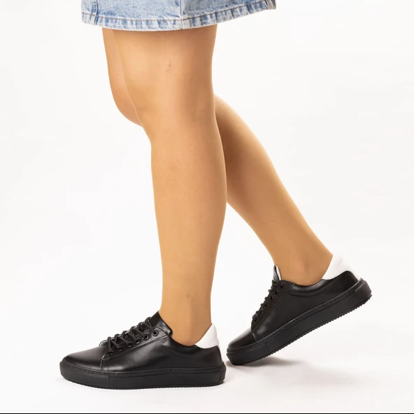 Kadın Hakiki Deri Günlük Spor Ayakkabı Sneakers - 4
