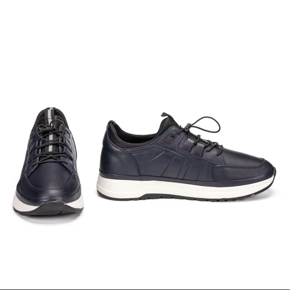 TwoEgoist Erkek Hakiki Deri  Kauçuk Taban Anatomik Günlük Ayakkabı - Sneaker - 3
