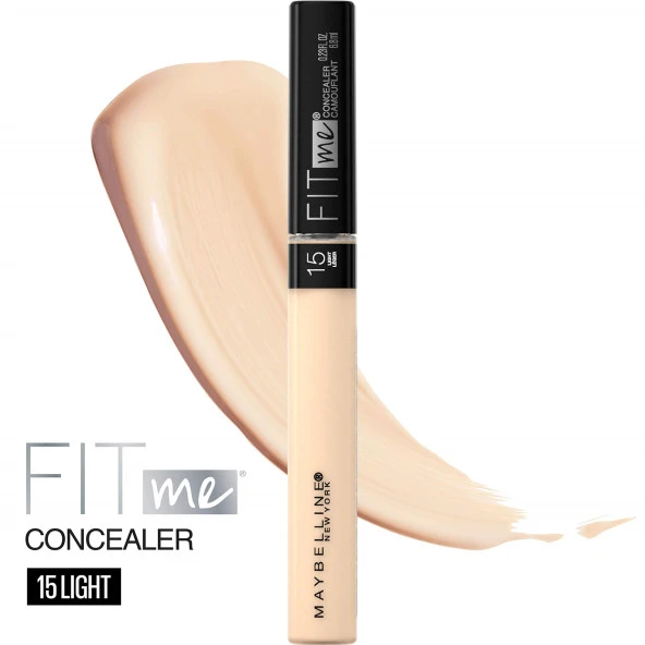 Maybelline New York Fit Me Kapatıcı, 10 Light 1 Paket (1 x 26 g) - 2