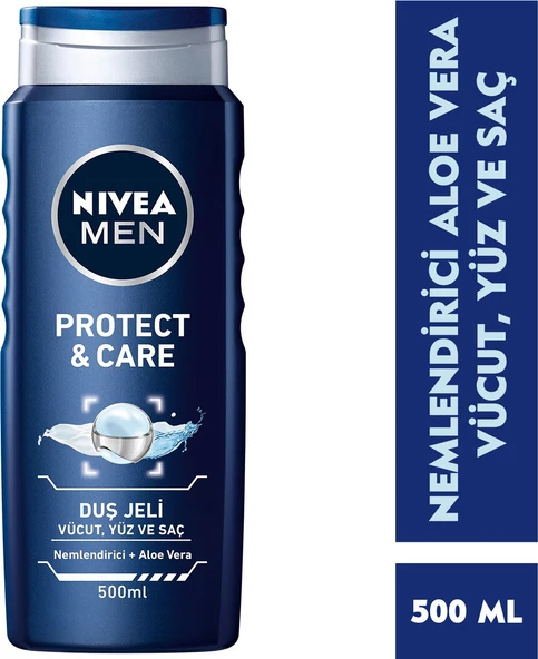 NIVEA Men Protect&Care Duş Jeli 500ml