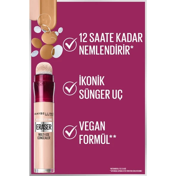 Maybelline New York Instant Anti Age Eraser Kapatıcı, 03 Fair - 5