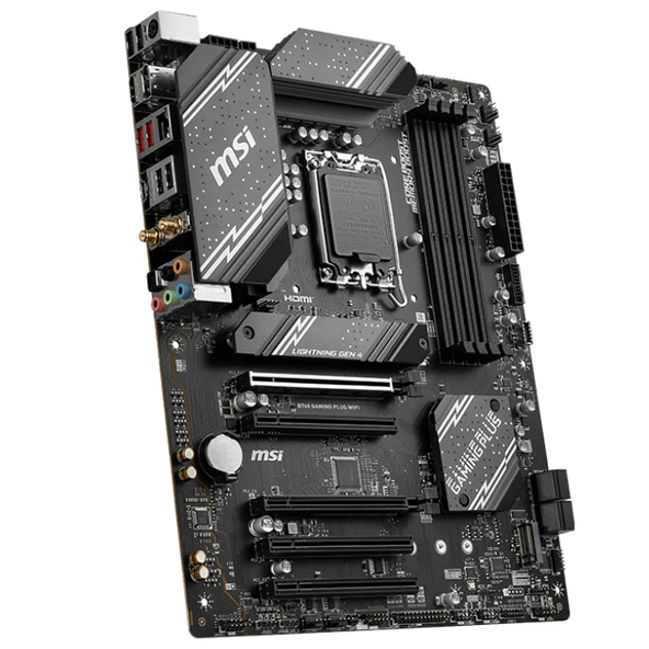 MSI B760 GAMING PLUS WIFI D5 M.2 HDMI DP LAN WİFİ ATX 1700P - Resim 3