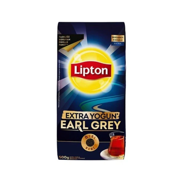 LIPTON EARLY GREY 500 GR.EXTRA YOGUN
