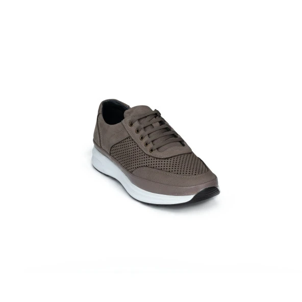 Erkek Hakiki Nubuk Deri Anatomik Günlük Spor Ayakkabı - Sneaker - 4