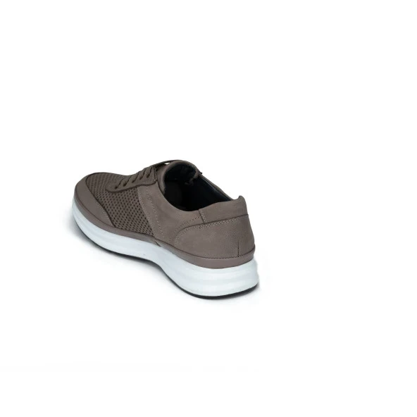 Erkek Hakiki Nubuk Deri Anatomik Günlük Spor Ayakkabı - Sneaker - 5