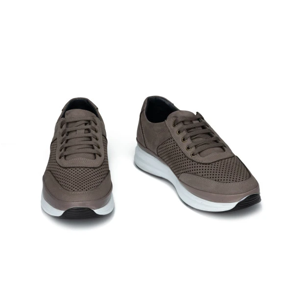 Erkek Hakiki Nubuk Deri Anatomik Günlük Spor Ayakkabı - Sneaker - 7