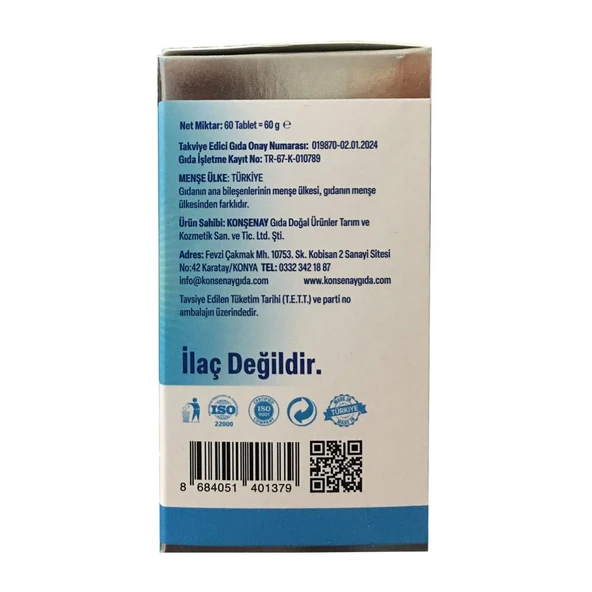 Alftamin Magnemax Magnezyum 1000 Mg 60 Tablet - 3