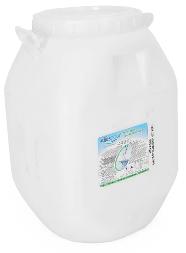 % 56 lık Toz Klor Granül Dichlor 50 kg Havuz Kimyasalı - 3