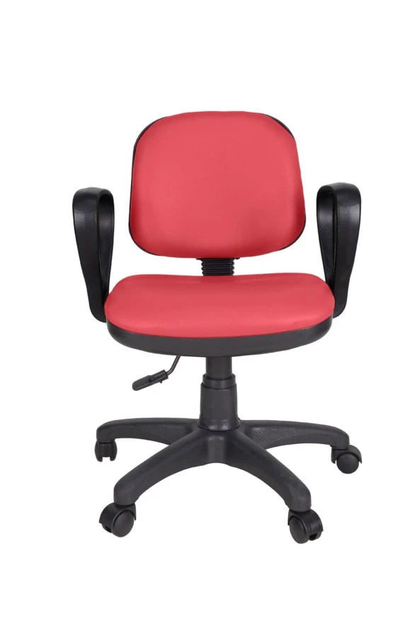 Gizmo Bilgisayar Ofis Çalışma Sandalyesi Koltuğu Dk1000 Kırmızı - 2