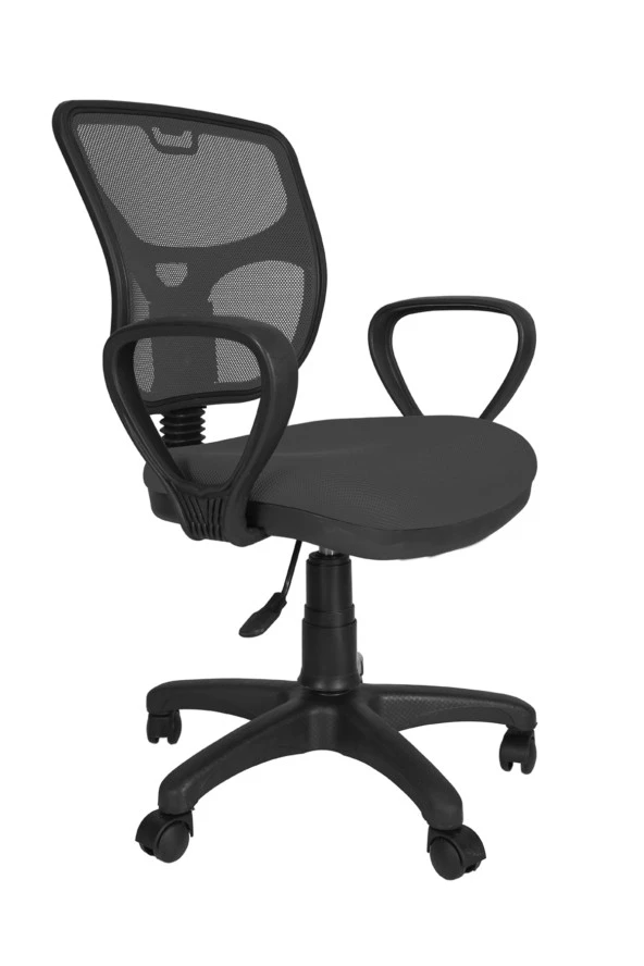 Gizmo Bodrum Fileli Bilgisayar Ofis Çalışma Koltuğu Fk1100 Antrasit - 2