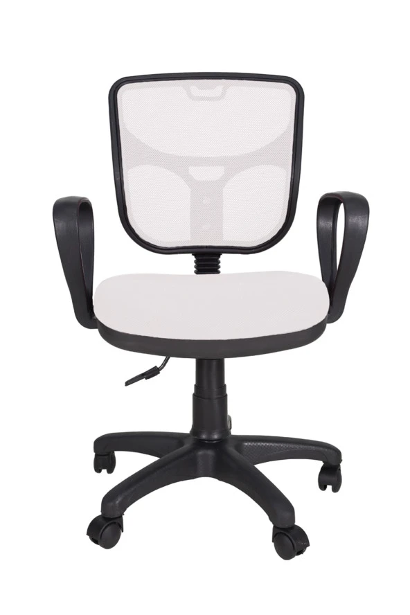 Gizmo Bodrum Fileli Bilgisayar Ofis Çalışma Koltuğu Fk1100 Beyaz - 2