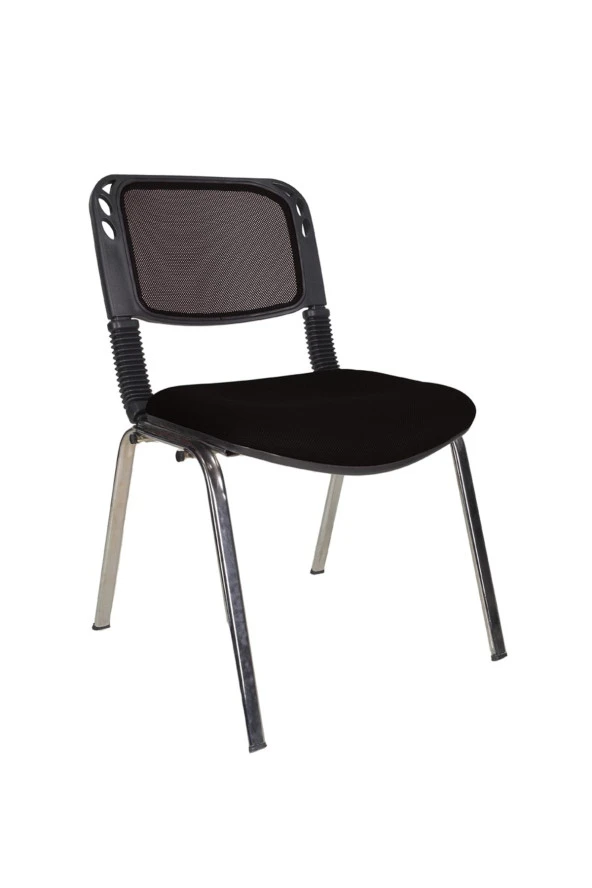 Gizmo Form Fileli Ofis Bekleme Misafir Koltuğu Mk1000 Siyah