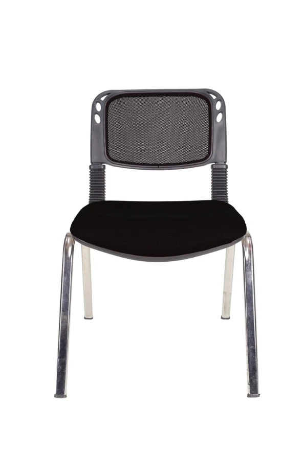 Gizmo Form Fileli Ofis Bekleme Misafir Koltuğu Mk1000 Siyah - 2