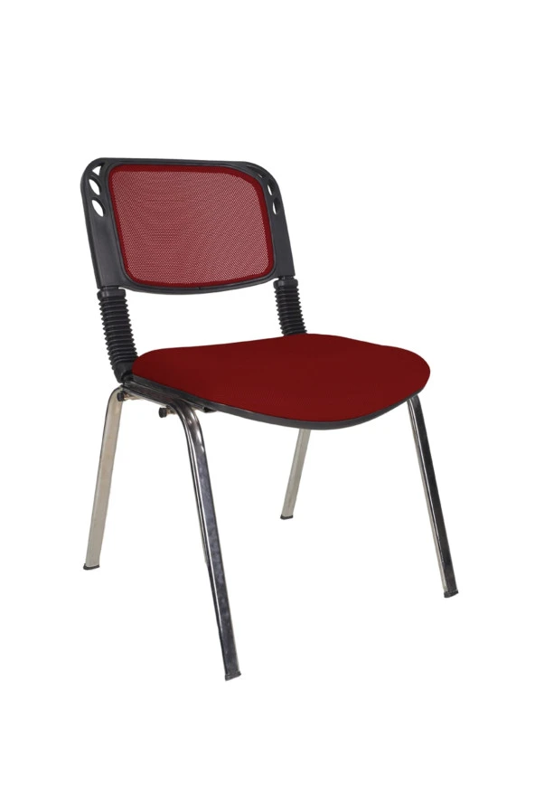 Gizmo Form Fileli Ofis Bekleme Misafir Koltuğu Mk1000 Bordo - 2