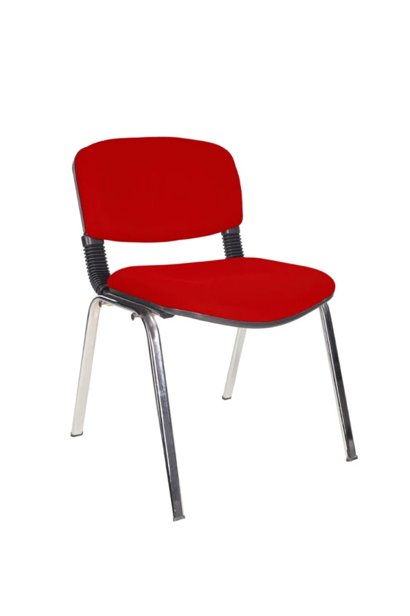 Gizmo Form Döşemeli Ofis Bekleme Misafir Koltuğu Mk1100 Kırmızı