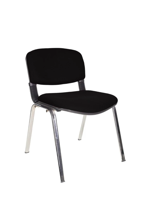 Gizmo Form Döşemeli Ofis Bekleme Misafir Koltuğu Mk1100 Siyah