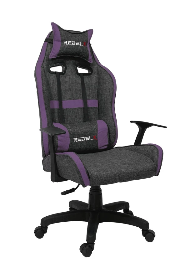 Rebelx Oyuncu Koltuğu Lion Lila Renk - Resim 5