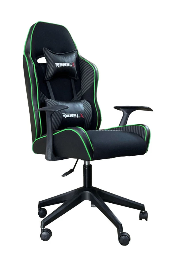 Rebelx Oyuncu Koltuğu Carbon Yeşil Renk - 3