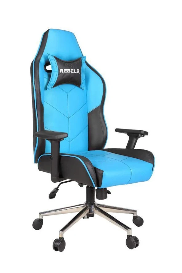 Rebelx Oyuncu Koltuğu Devil Turkuaz Renk - Resim 2