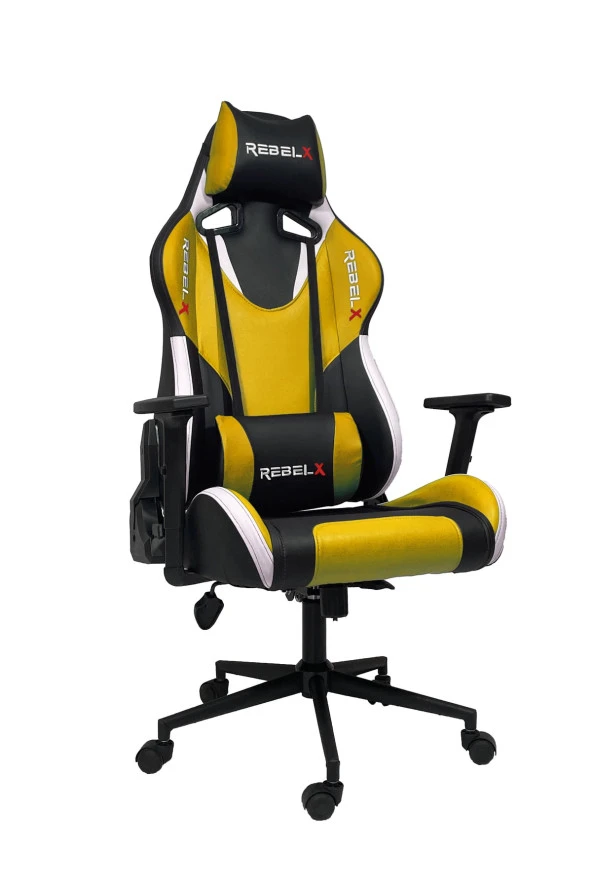 Rebelx Oyuncu Koltuğu Legend Sarı Renk Profesyonel Oyuncu Koltuğu - Resim 3