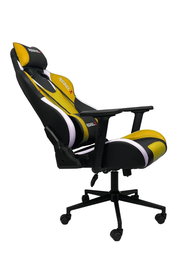 Rebelx Oyuncu Koltuğu Legend Sarı Renk Profesyonel Oyuncu Koltuğu - Resim 4