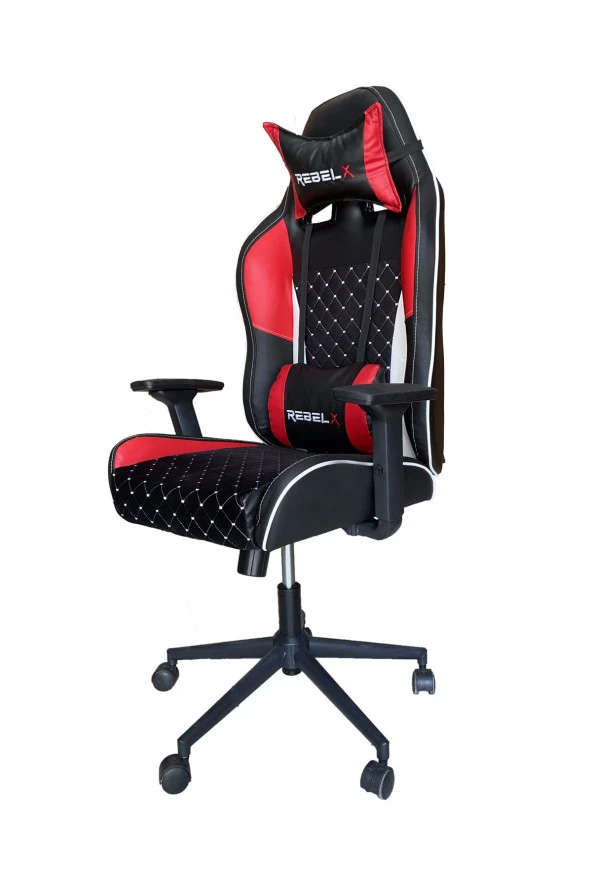 Rebelx Oyuncu Koltuğu Rombus Kırmızı Renk - Resim 7
