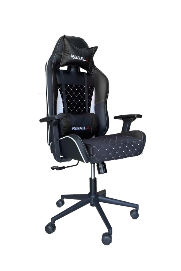 Rebelx Oyuncu Koltuğu Rombus Siyah Renk - Resim 8
