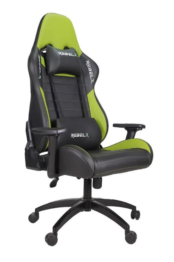 Rebelx Oyuncu Koltuğu Zeta Yeşil Renk Profesyonel Oyuncu Koltuğu - Resim 3