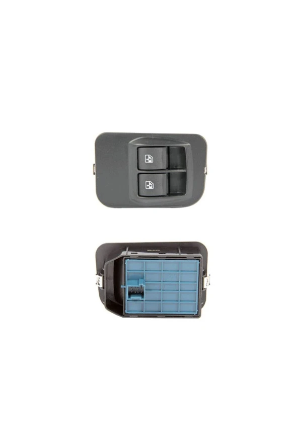 PEUGEOT BIPPER - Cam Açma Düğmesi - Ön SOL / Çiftli Çerçeveli - (2008-2015) ürün görseli 1