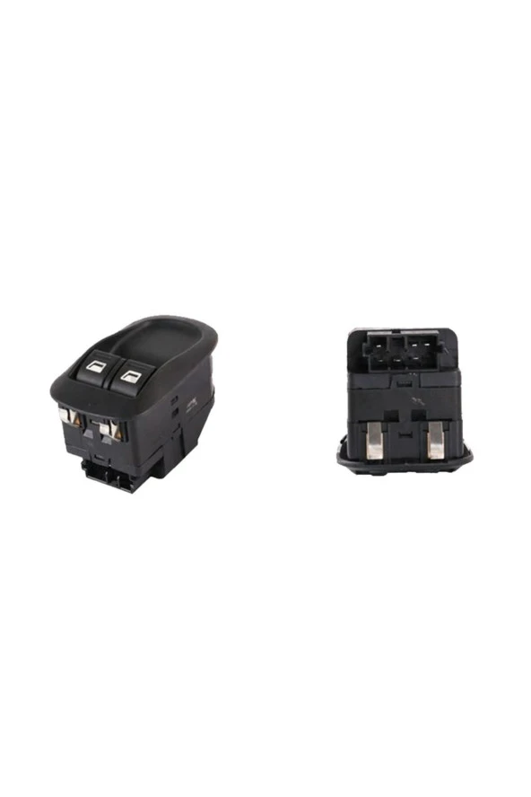 PEUGEOT 206 - Sol Ön Cam Açma Kapatma Düğmesi - Çiftli - (2001-2013) ürün görseli 1