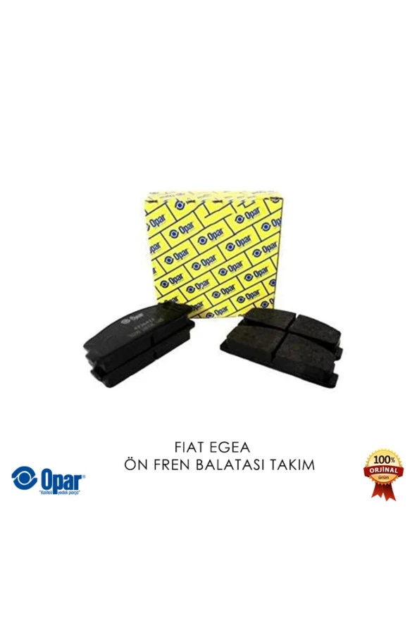 FIAT EGEA - ÖN FREN BALATASI TAKIM - (Orijinal)