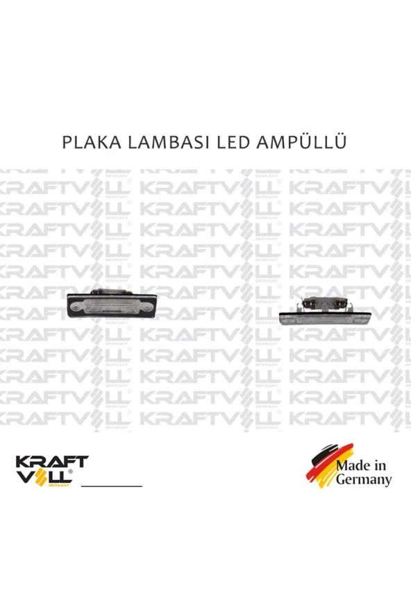 VOLKSWAGEN TRANSPORTER - PLAKA LAMBASI LED AMPÜLLÜ - (2004-2011)