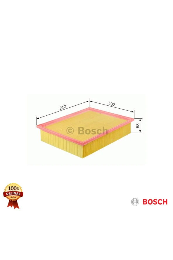 Fıat Linea - Hava Filtresi - (2007-2017) - (Orijinal Bosch)