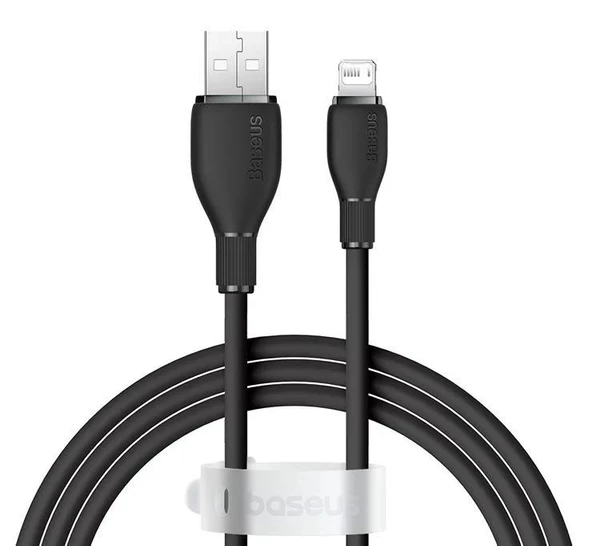 Baseus Ultra Hızlı 1.2MT 2.4A İphone Şarj Kablosu İphone 11 12 13 14 Pro Max Şarj Kablo, Akım ve Isı Korumalı - 6