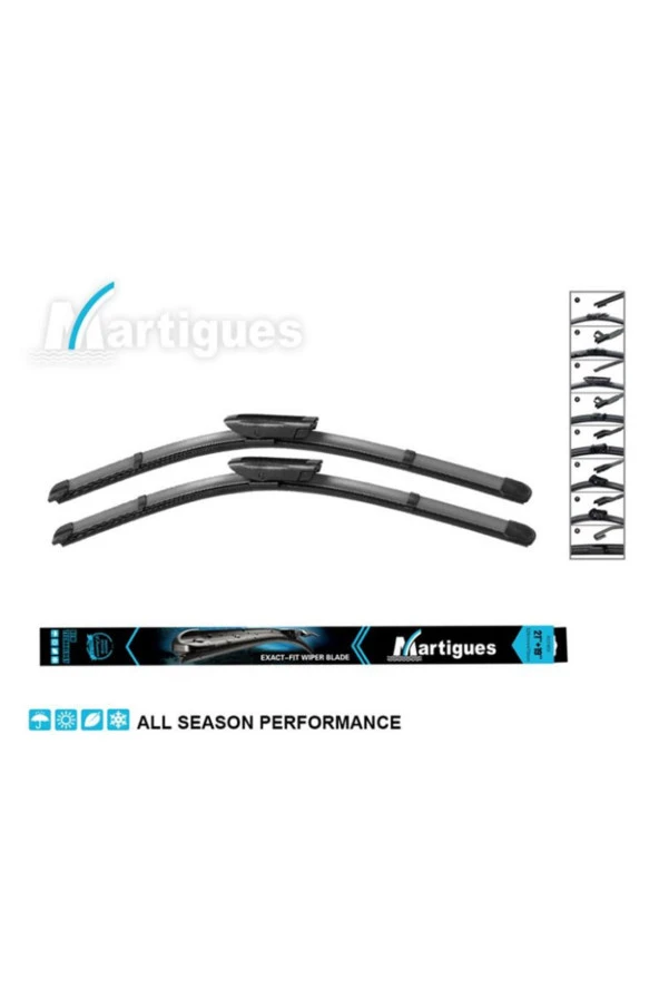 RENAULT CLİO 4 - ÖN CAM SİLECEĞİ TAKIM 2x - (2012~Sonrası Clio4) - 1