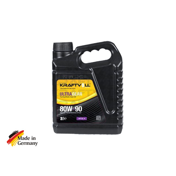 80W90 ŞANZIMAN VE DİŞLİ YAĞI - ULTRAGEAR SENTETİK GL-5  (3 LİTRE)