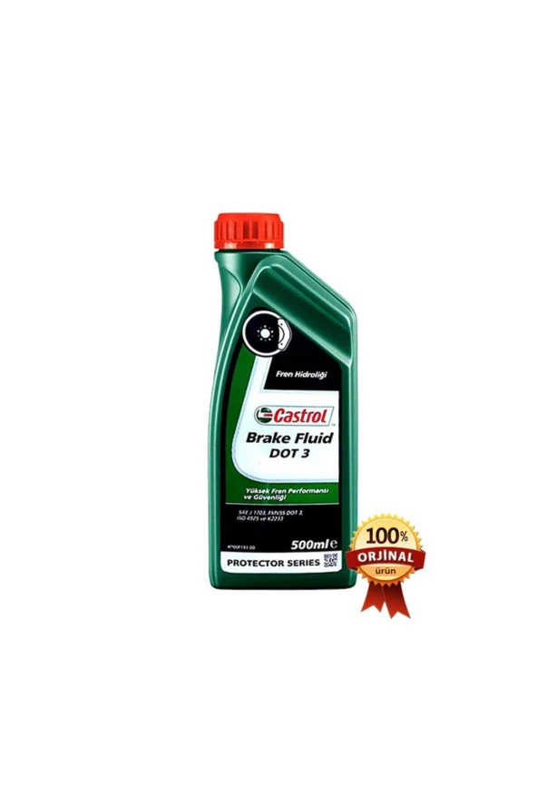 Brake Fluid Dot 3 - Fren Hidrolik Sıvısı Yağı