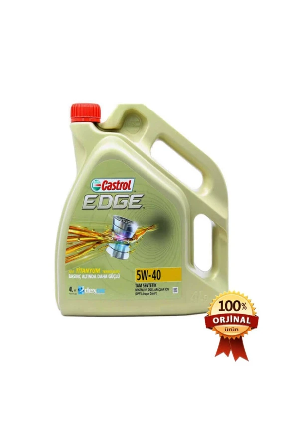 Edge 5W-40 Titanyum 4 Litre