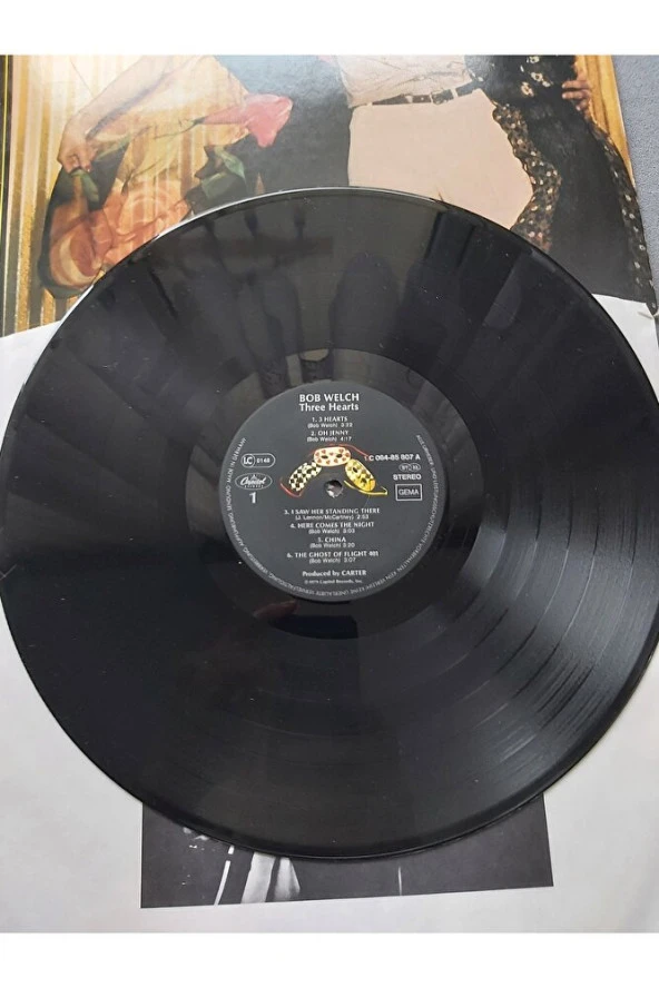 1979 Bob Welch – Three Hearts - vinyl - plak - 2