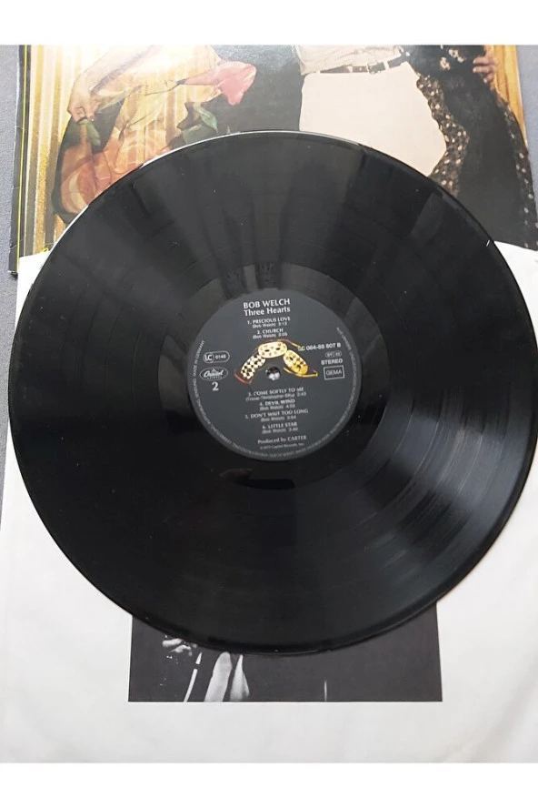 1979 Bob Welch – Three Hearts - vinyl - plak - 6