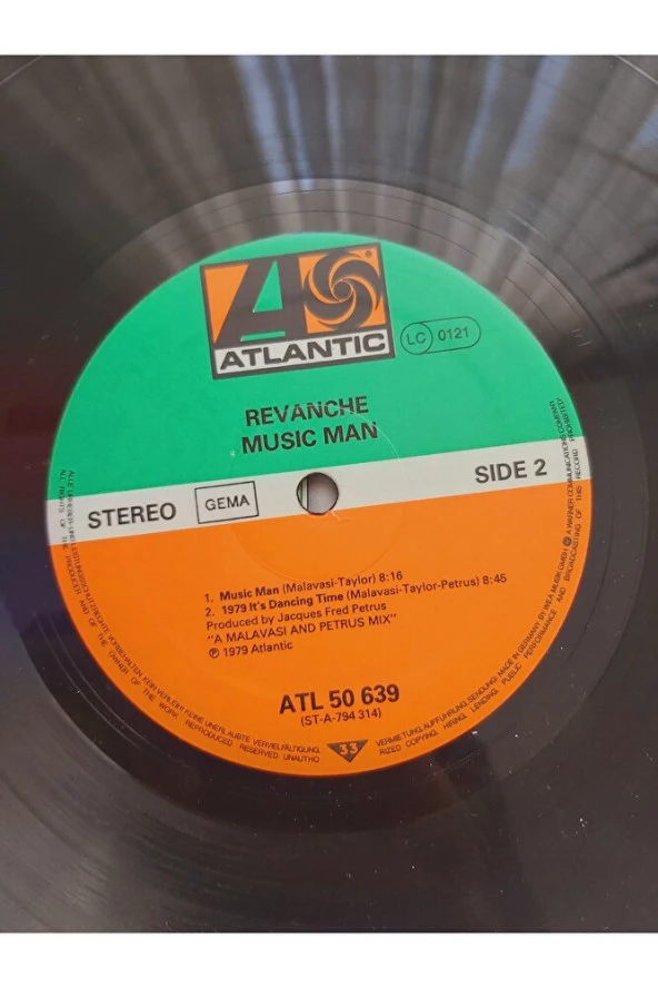 1979 Revanche – Music Man - vinyl 33lük plak - 7