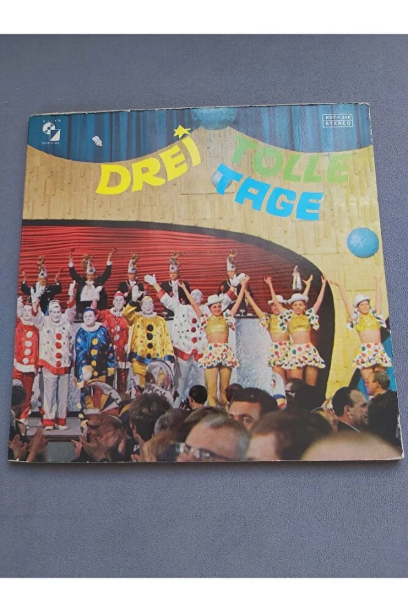 2 LP Vinyl - Drei tolle Tage - Karneval - Moosacher Krekel Humoria Kotterer Elite Special EDT 506 LP