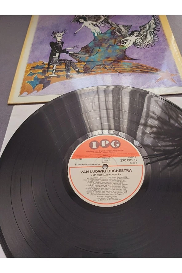 1978 Van Ludwig Orchestra - Jet Propelled Classiscs - vinyl - 33 lük plak - 6