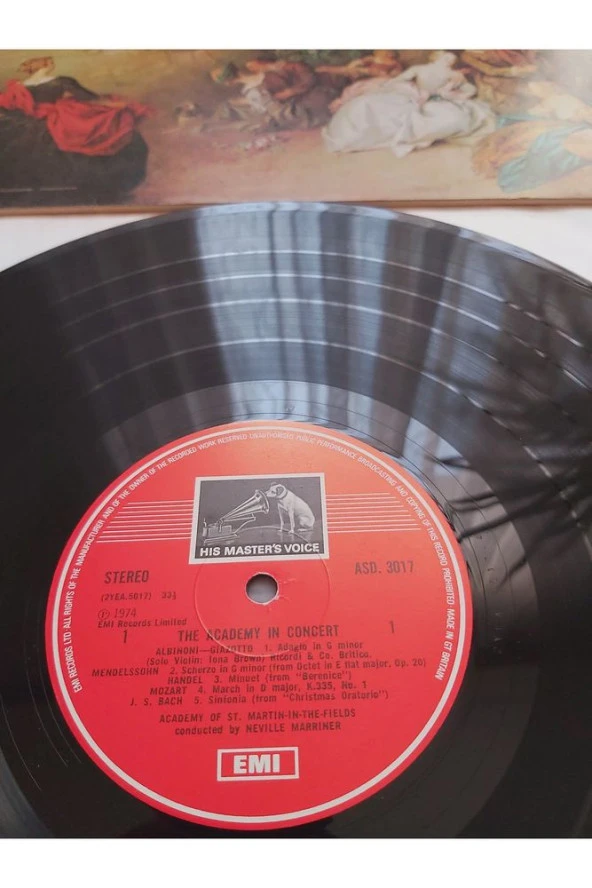 Academy Of St. Martin-In-The-Fields - Neville Marriner - vinyl - 33lük plak - 3