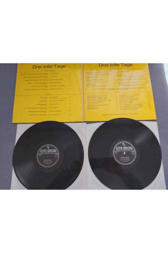 2 LP Vinyl - Drei tolle Tage - Karneval - Moosacher Krekel Humoria Kotterer Elite Special EDT 506 LP - 6