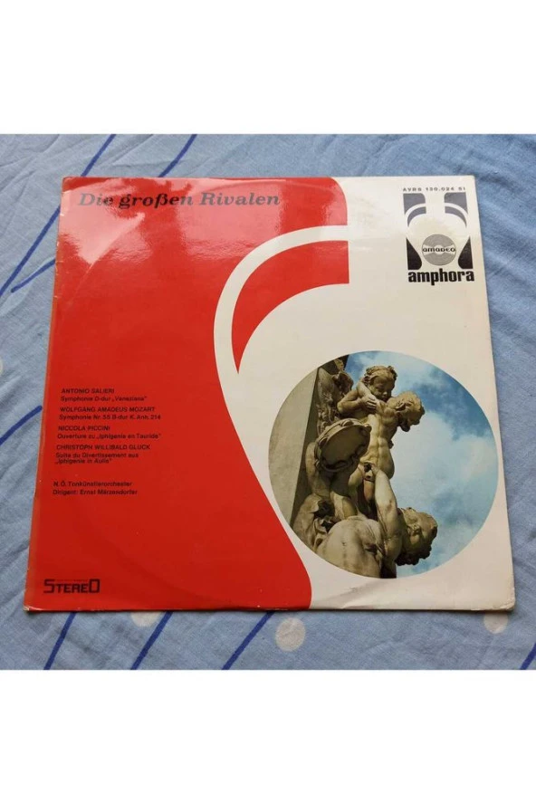 Piccinni - Gluck - Salieri - Mozart – Die Großen Rivalen LP 33 lük plak - vinyl