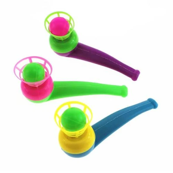 Pipo Şeklinde Üflemeli Top (25 Adet) - 2
