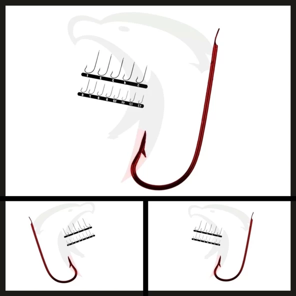 Uyguna-Yakala (100'lü) No: 3 Kırmızı İğne-İĞN.604 ürün görseli