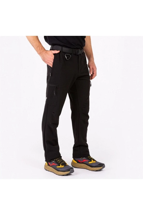 Joma Ultra Dayanıklı Kumaş - Erkek Siyah Outdoor Pantolon - 102176.100