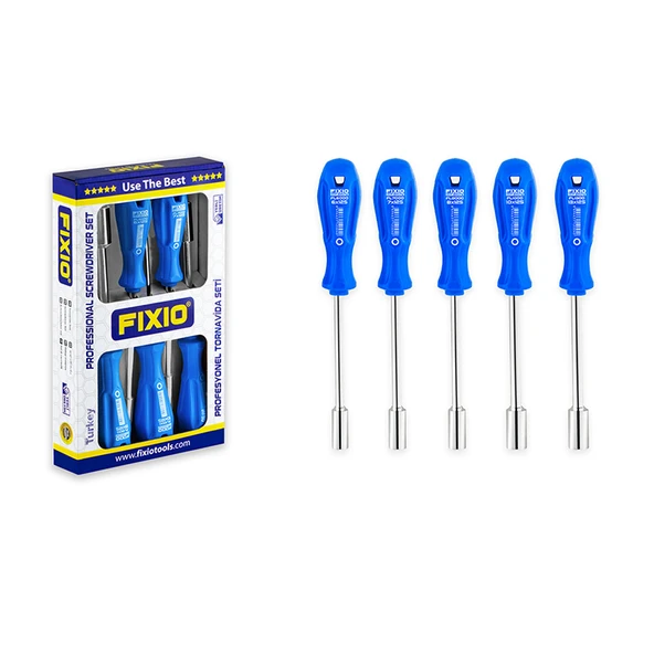 Fixio Lokma Tornavida Takımı 5 Parça ürün görseli